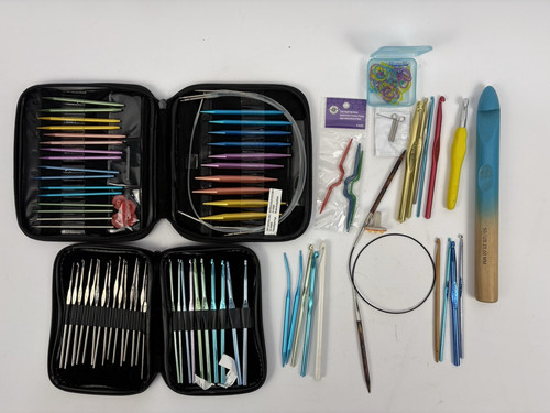 Crochet needles large - crochet, mixed